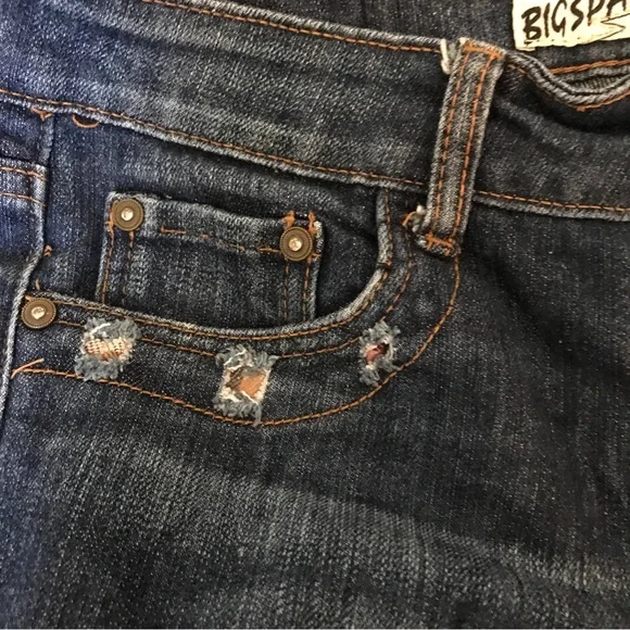 Patch-work crop Jeans - Picture 5 of 6